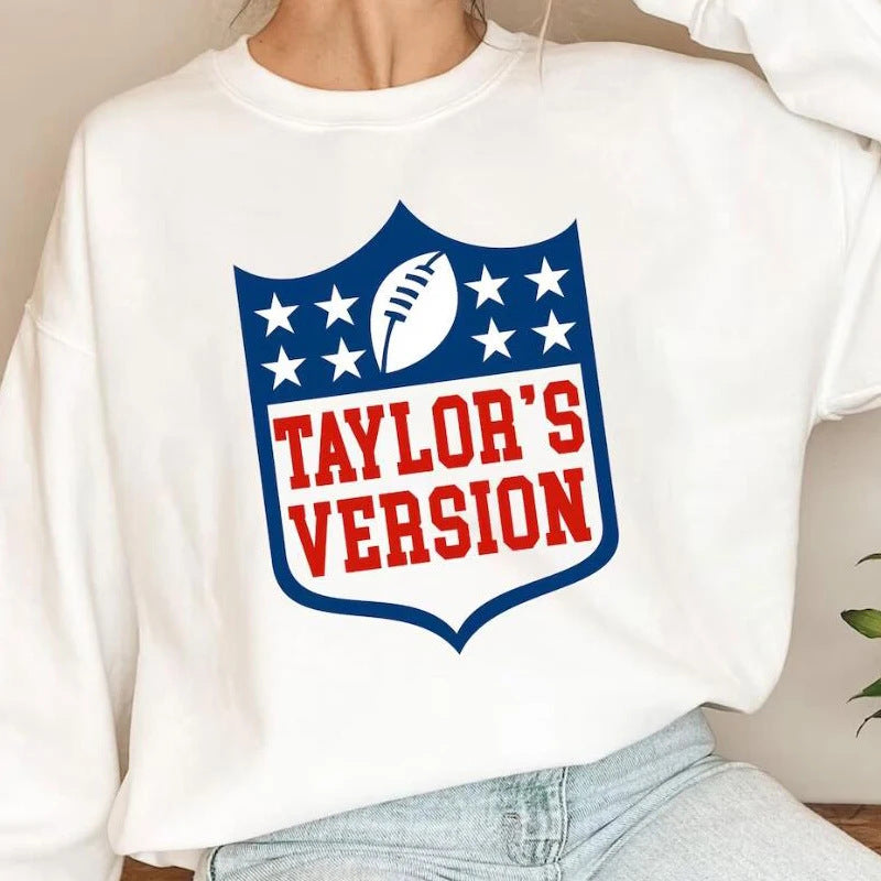 Casual Taylor's Version Crew Neck Sweatshirt