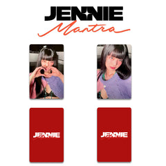 JENNIE MANTRA MCD Photocard
