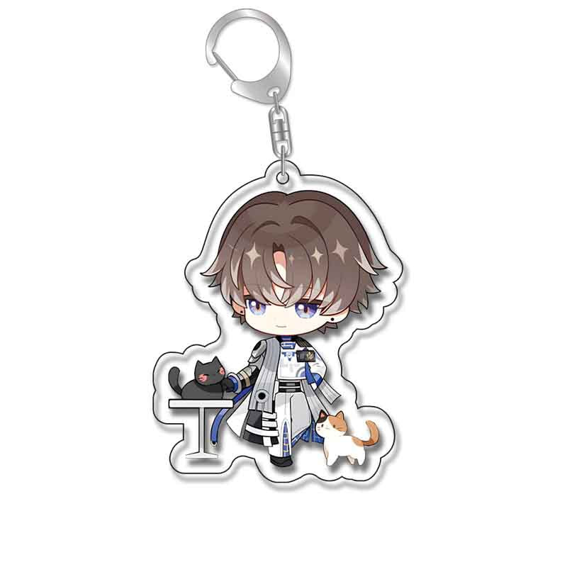 Game Double-sided Keychain Acrylic Pendant