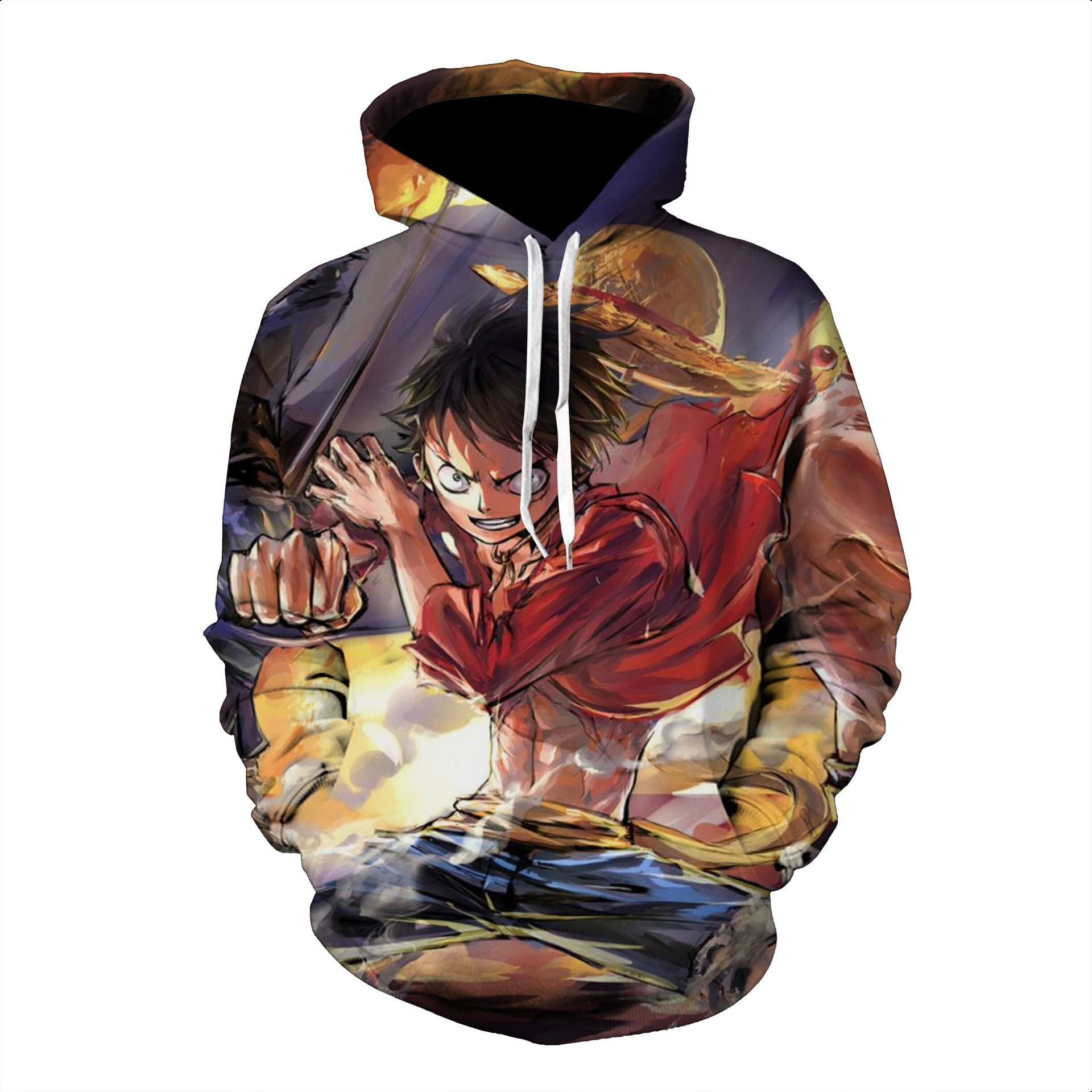 Unisex Cool Digital Printed Cosplay Anime Hoodie