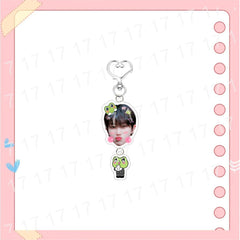 Cartoon SEVENTEEN Big Head Acrylic Keychain