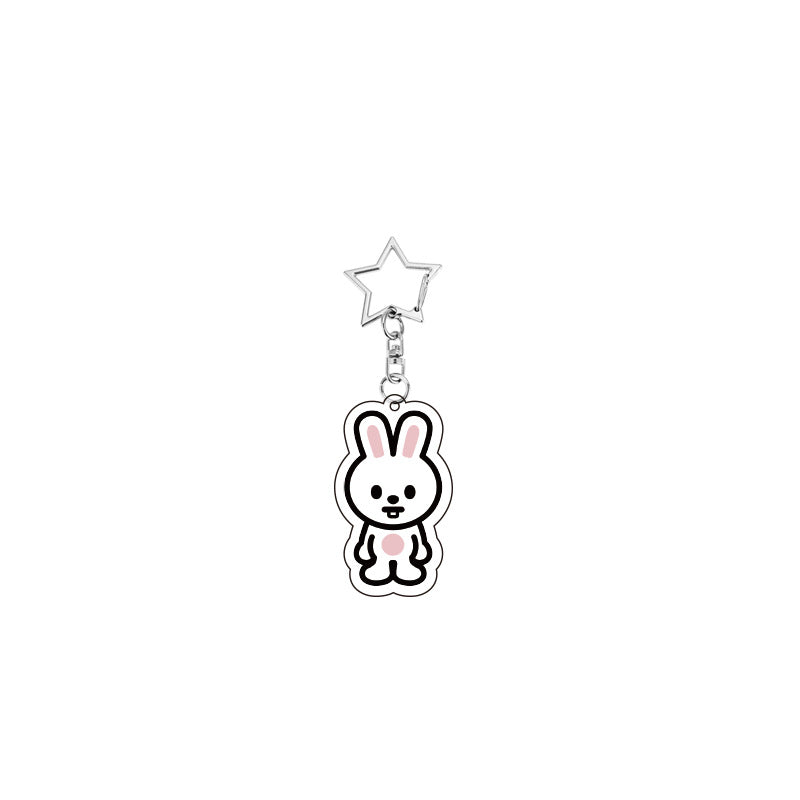 SKZ Cartoon Keychain Bag Accessories