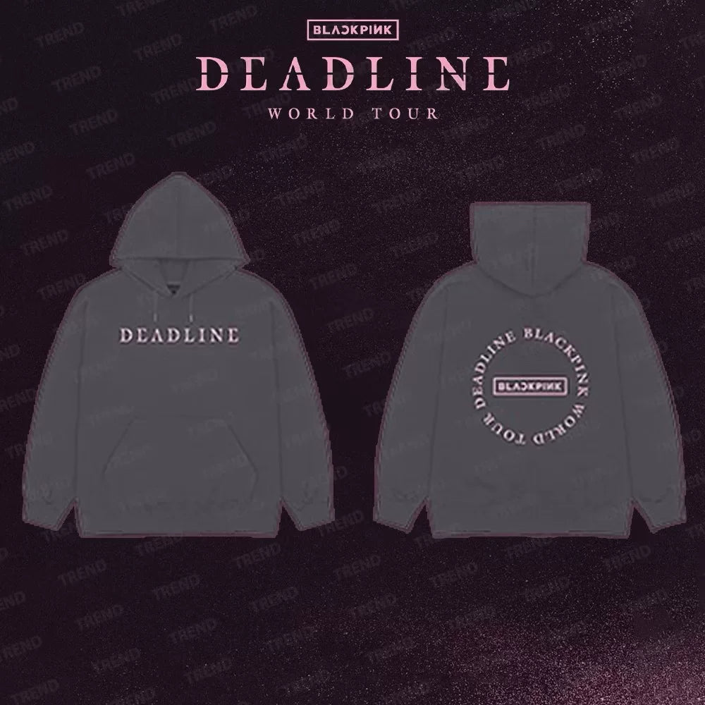 Trendy BP Deadline Tour Zipper Hooded Top