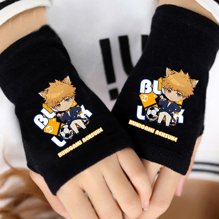 Versatile Anime Half-finger Gloves