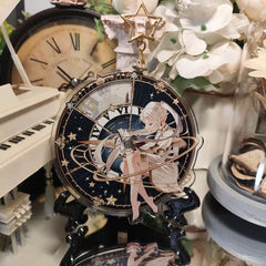 Rotatable Anime Keychain Ornament Set