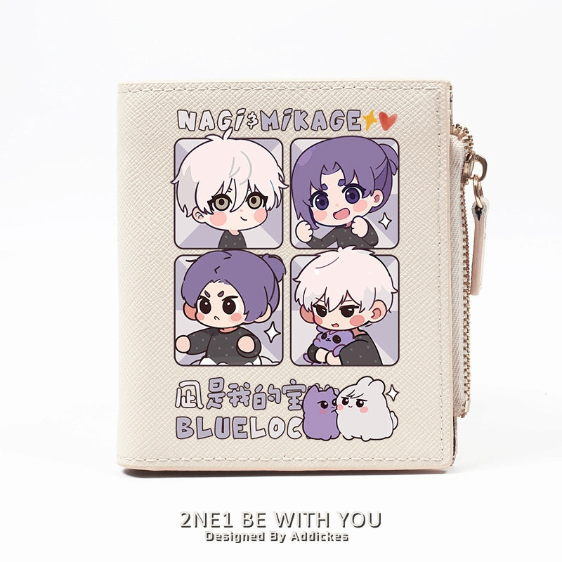 Manga Anime PU Zipper Wallet