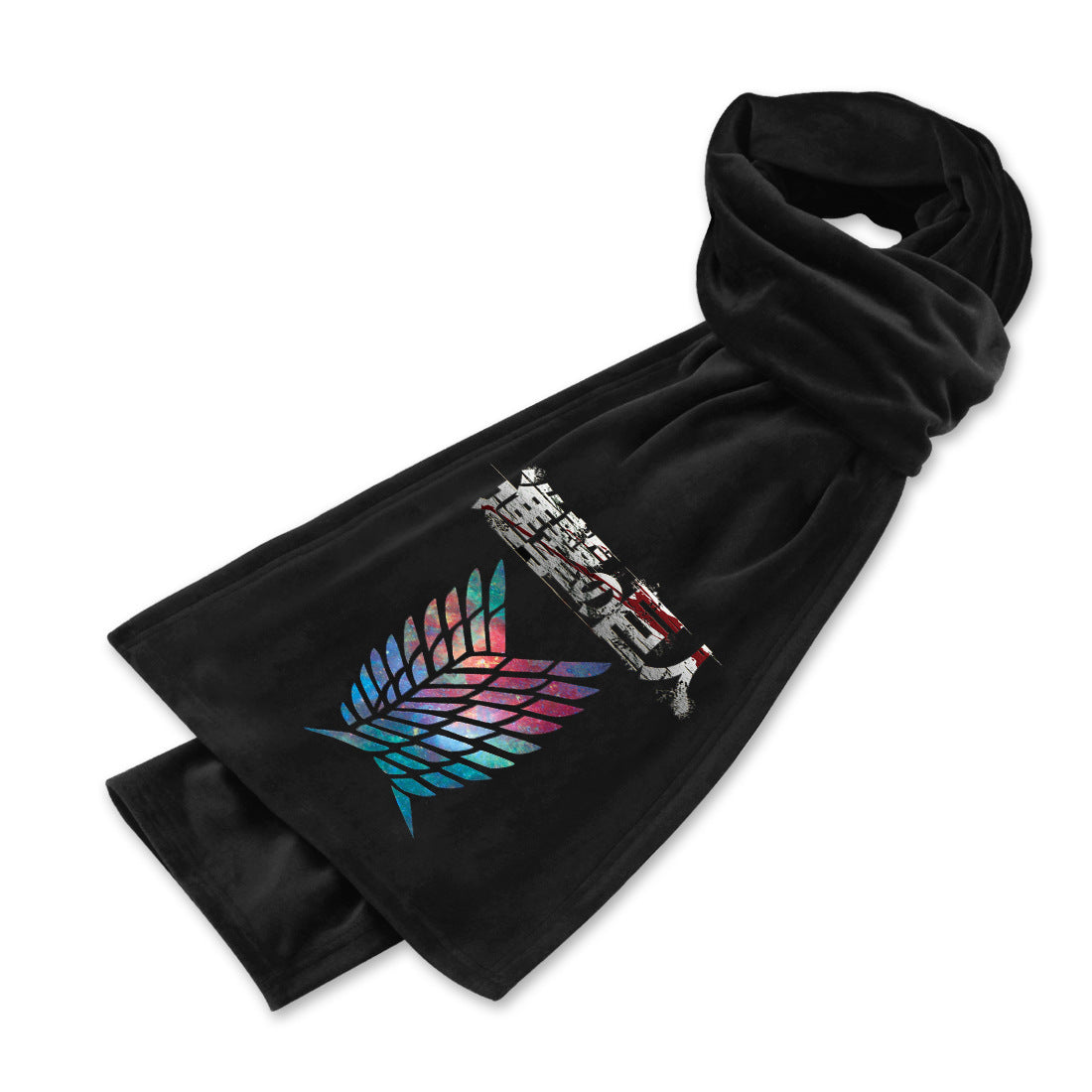 Chic Anime Wings of Freedom Warm Scarf