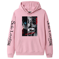 Unisex Manga Pattern Loose Hoodie
