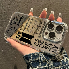 BANGTAN Tracklist Mirror Phone Case