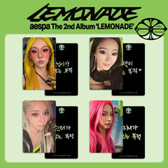 AE Album LEMONADE Photocard Draw Set
