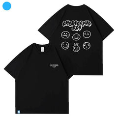 KPOP Graphic Printed Short-sleeved Summer T-shirt
