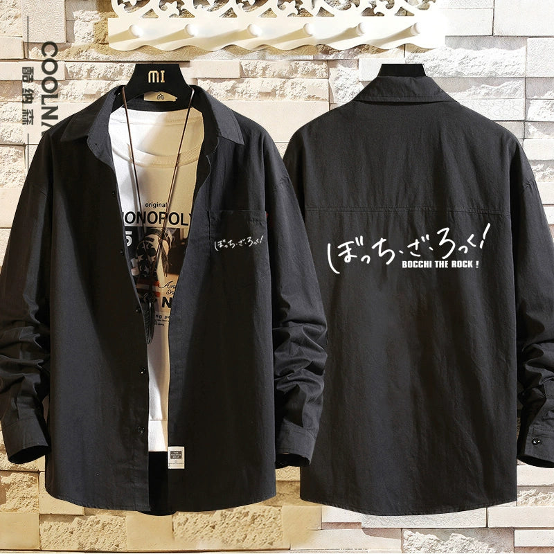 Unisex Anime Yamada Long Sleeve Shirt Thin Jacket