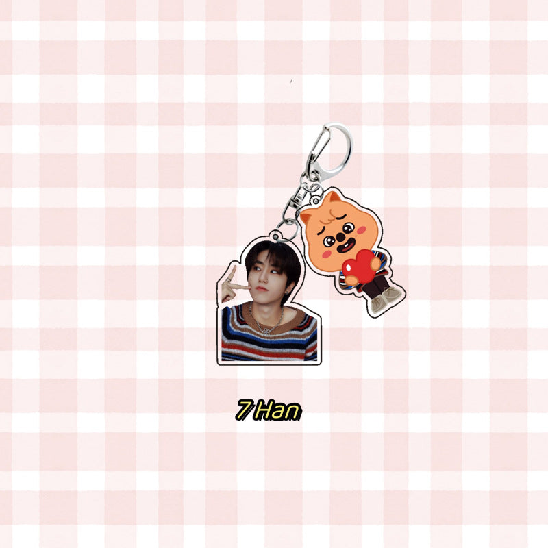 Cute Kpop Pendant Keychain