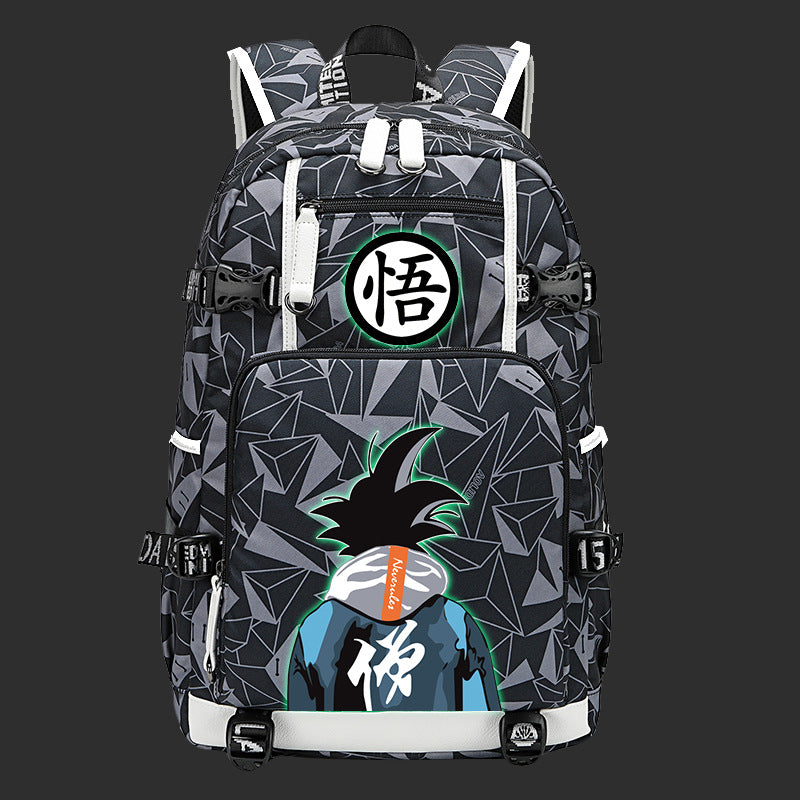 Trendy Anime Luminous Backpack