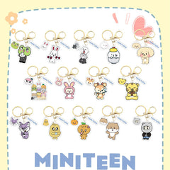 MINITEEN Cartoon Keychain Pendant Accessories