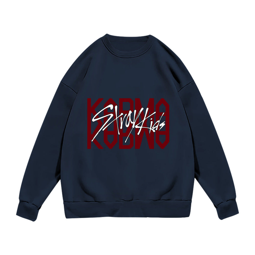 SKZ KARMA Album Characters Retro Sweatshirt