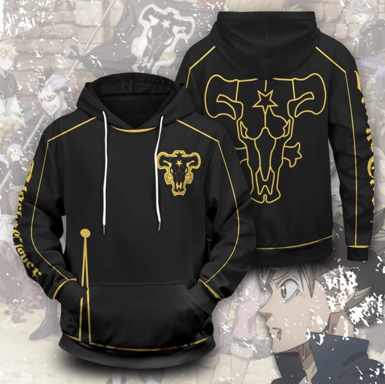Men's Anime 3D Printed Cosplay Zip Hoodie