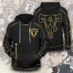 Men's Anime 3D Printed Cosplay Zip Hoodie