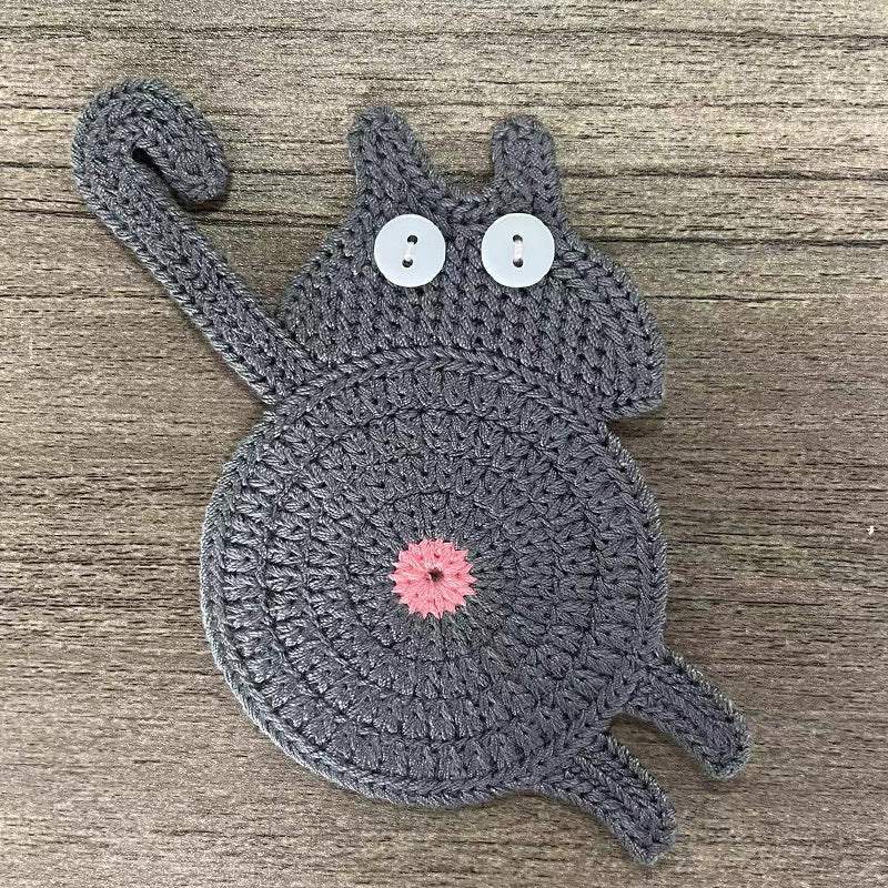 Cat Butt Coaster