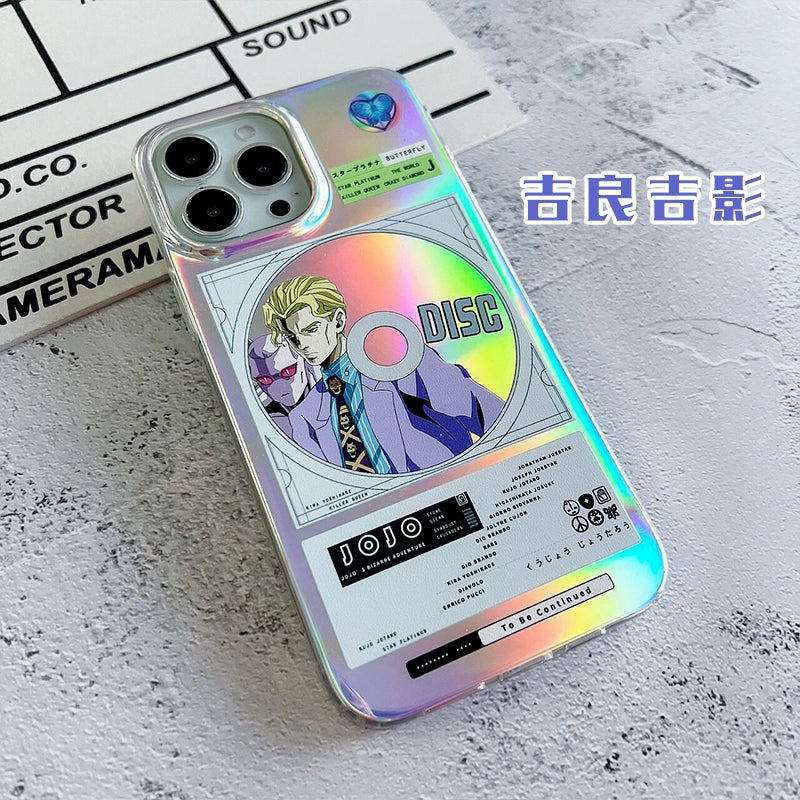 Jojo Anime Laser Phone Case