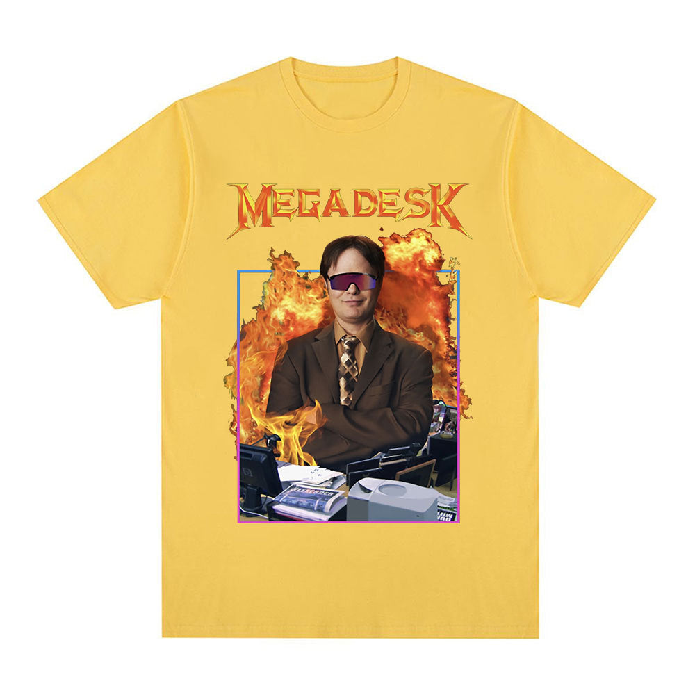 Dwight Schrute Megadesk Printed Tee