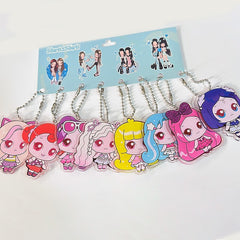 H2H Cartoon Doll Acrylic Pendant Charm