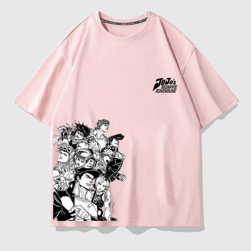 Men's JOJO Short Sleeve Loose T-Shirt