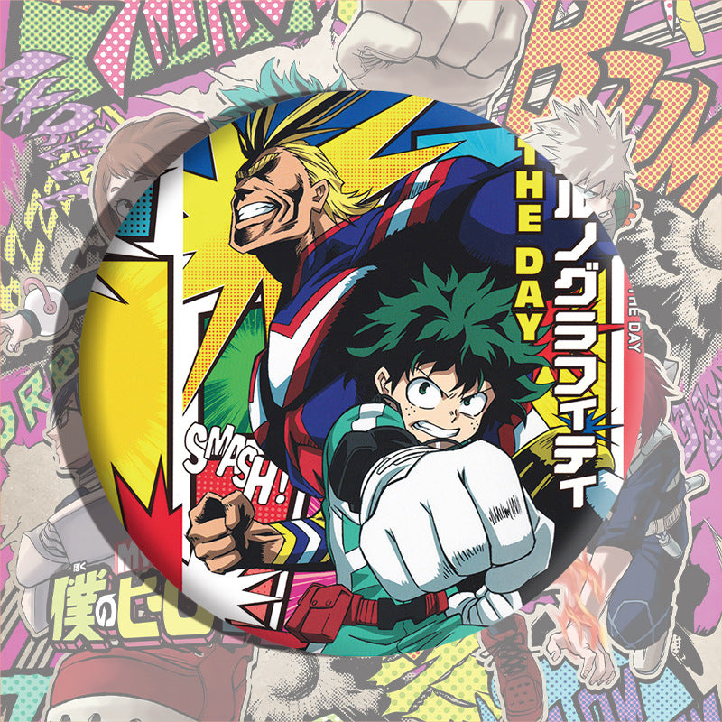 Cool Anime Badge Pin