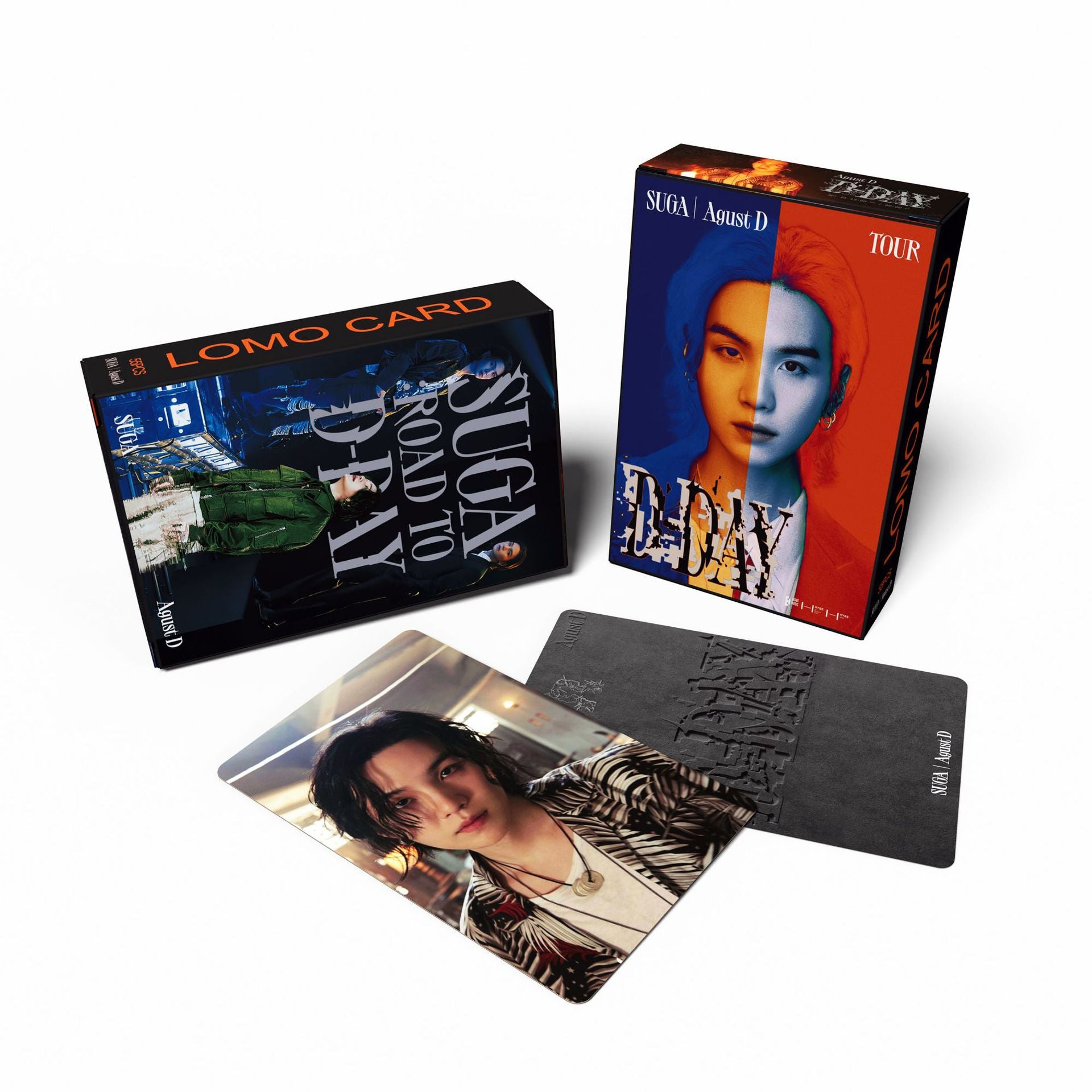 D-Day Solo Album Agust D Photocards Kpop Lomo Card Set
