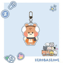KPOP Cartoon Acrylic Keychain Bag Pendant