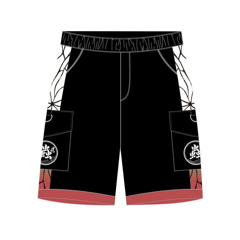 Casual Tanjiro Cos Anime Sports Shorts