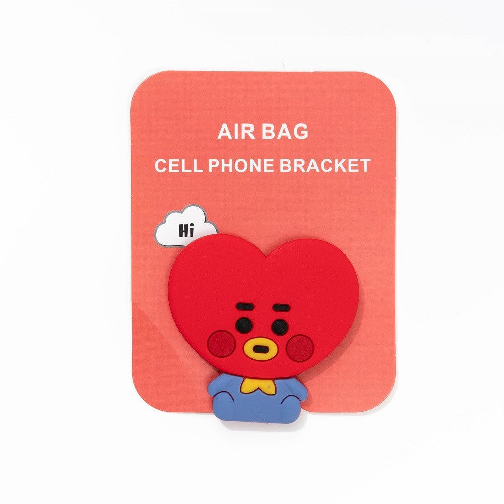 Cute Kpop Cartoon Doll Phone Bracket