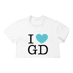 I LOVE GD Printed Short Sleeve T-Shirt