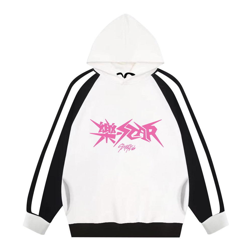 Versatile KPOP Album Logo Printed Hoodie