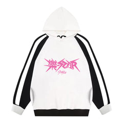 Versatile KPOP Album Logo Printed Hoodie