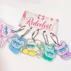 RV "COSMIC" Cartoon Acrylic Keychain Set