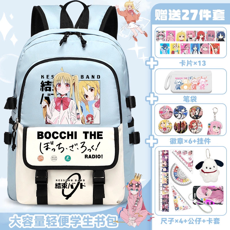 Large Capacity Waterproof Anime Backpack