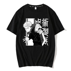 Unisex Anime Graphic Short Sleeve T-Shirt