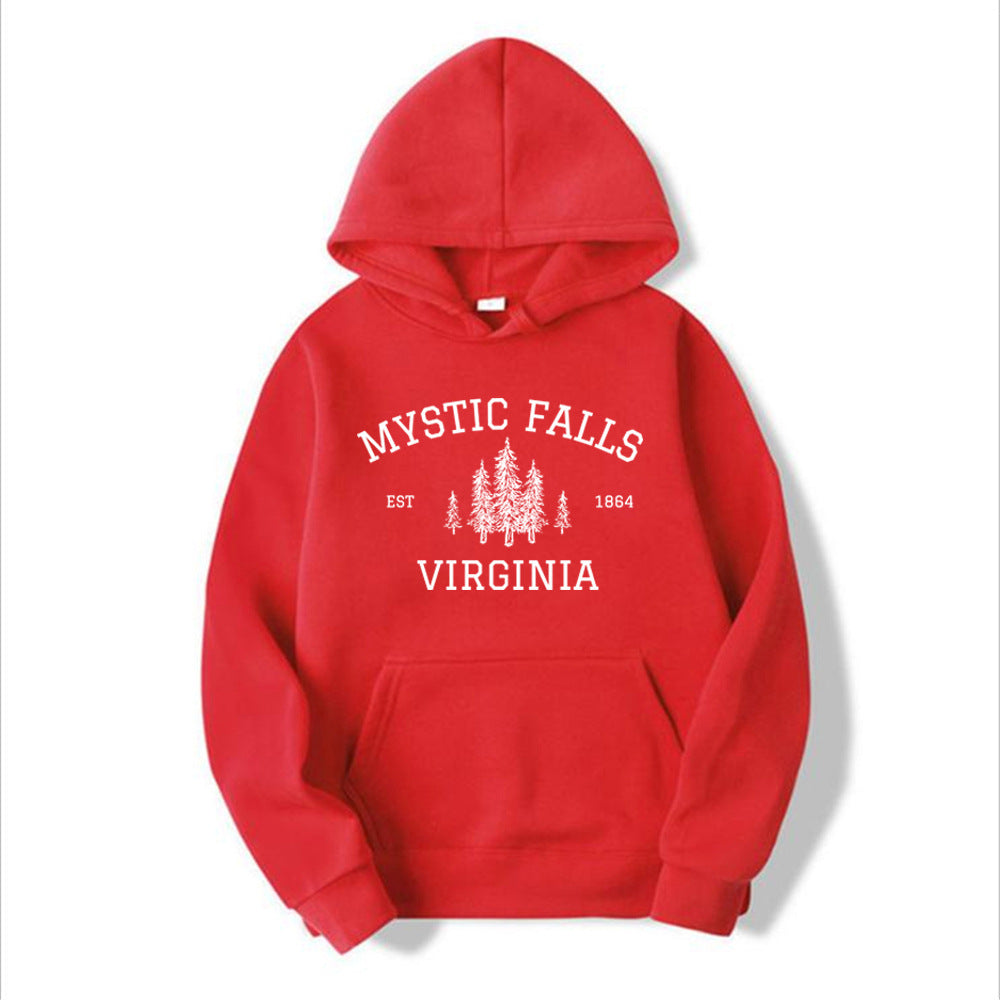 Mystic Falls Virginia Pullover Hoodie