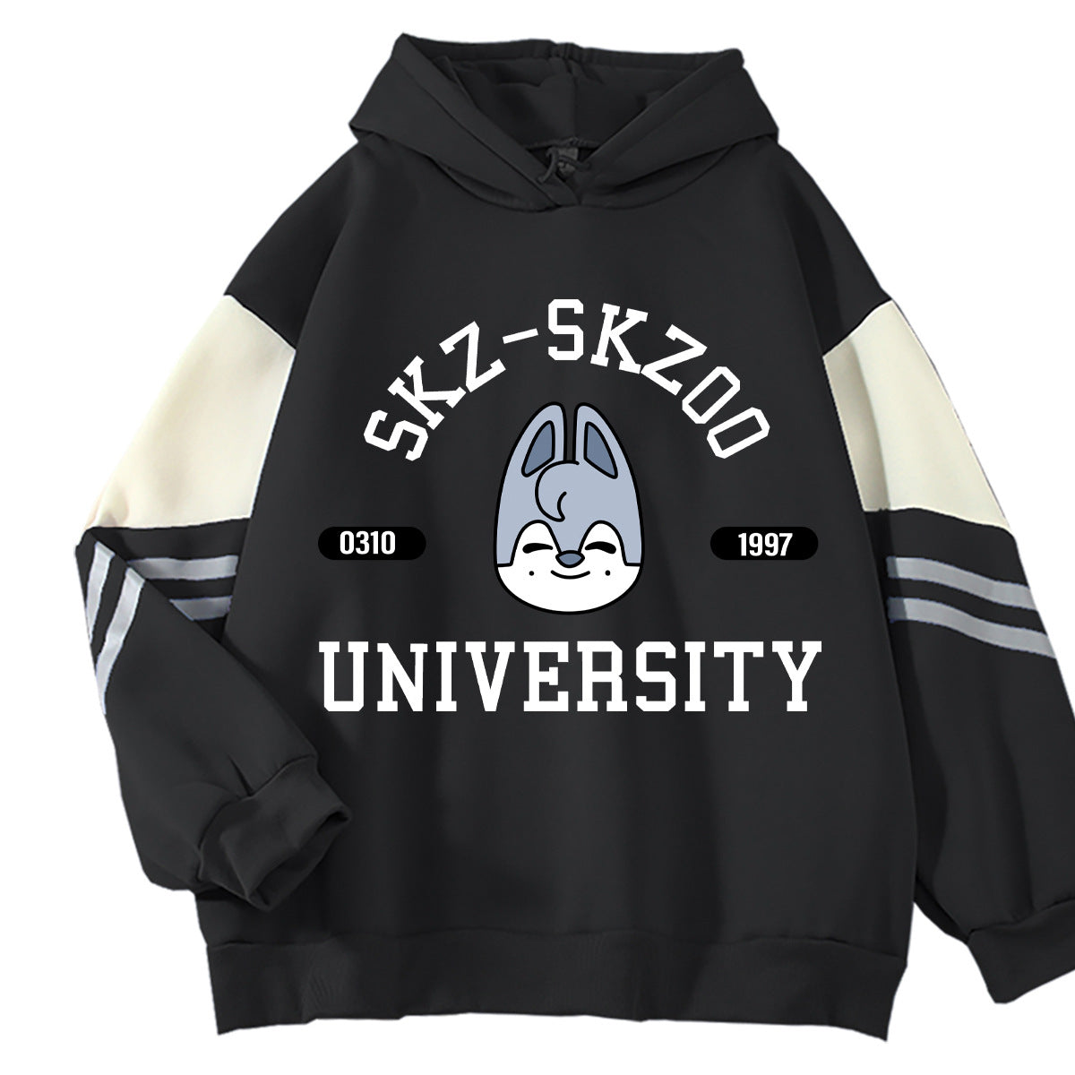Versatile Skz University Wolf Chan Pullover Hoodie