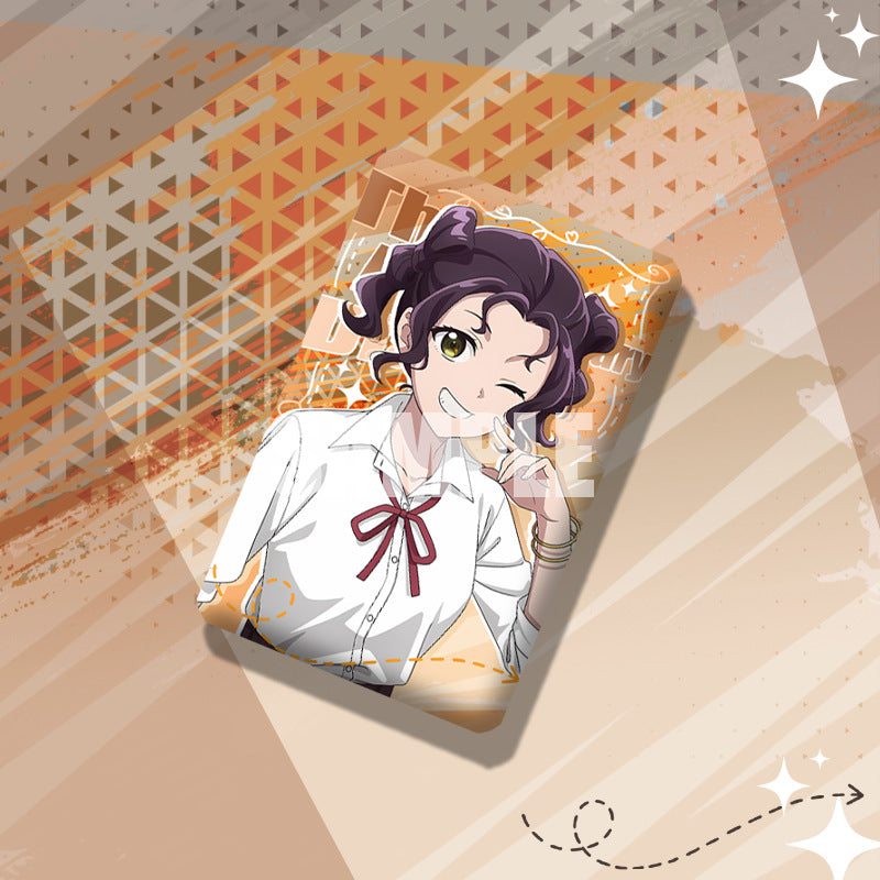 Anime Square Badge Decoration