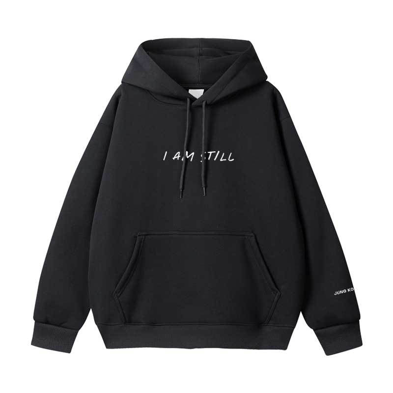JUNGKOOK I AM STILL Print Pullover Hoodie