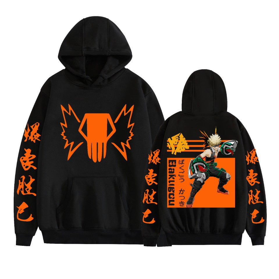 Unisex Anime Printed Fashion Loose Hoodie