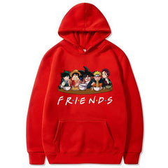 Unisex FRIENDS Graphic Print Casual Hoodie