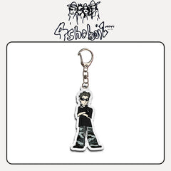 "SHOT CALLERS" Cartoon Keychain Acrylic Pendant