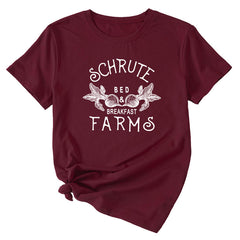 SCHRUTE FARMS Casual Short-sleeved T-shirt