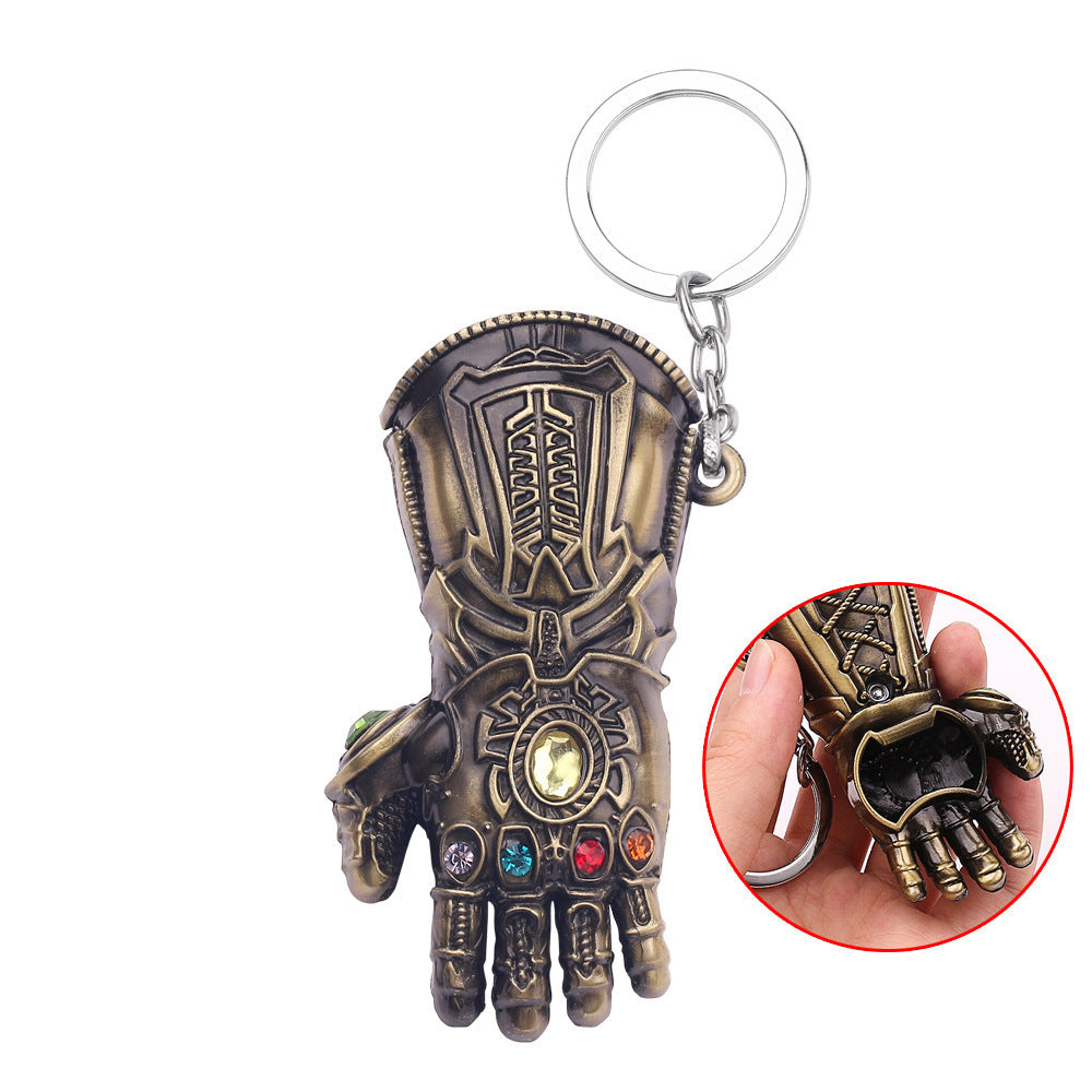 Thanos Glove Bottle Opener Keychain Pendant