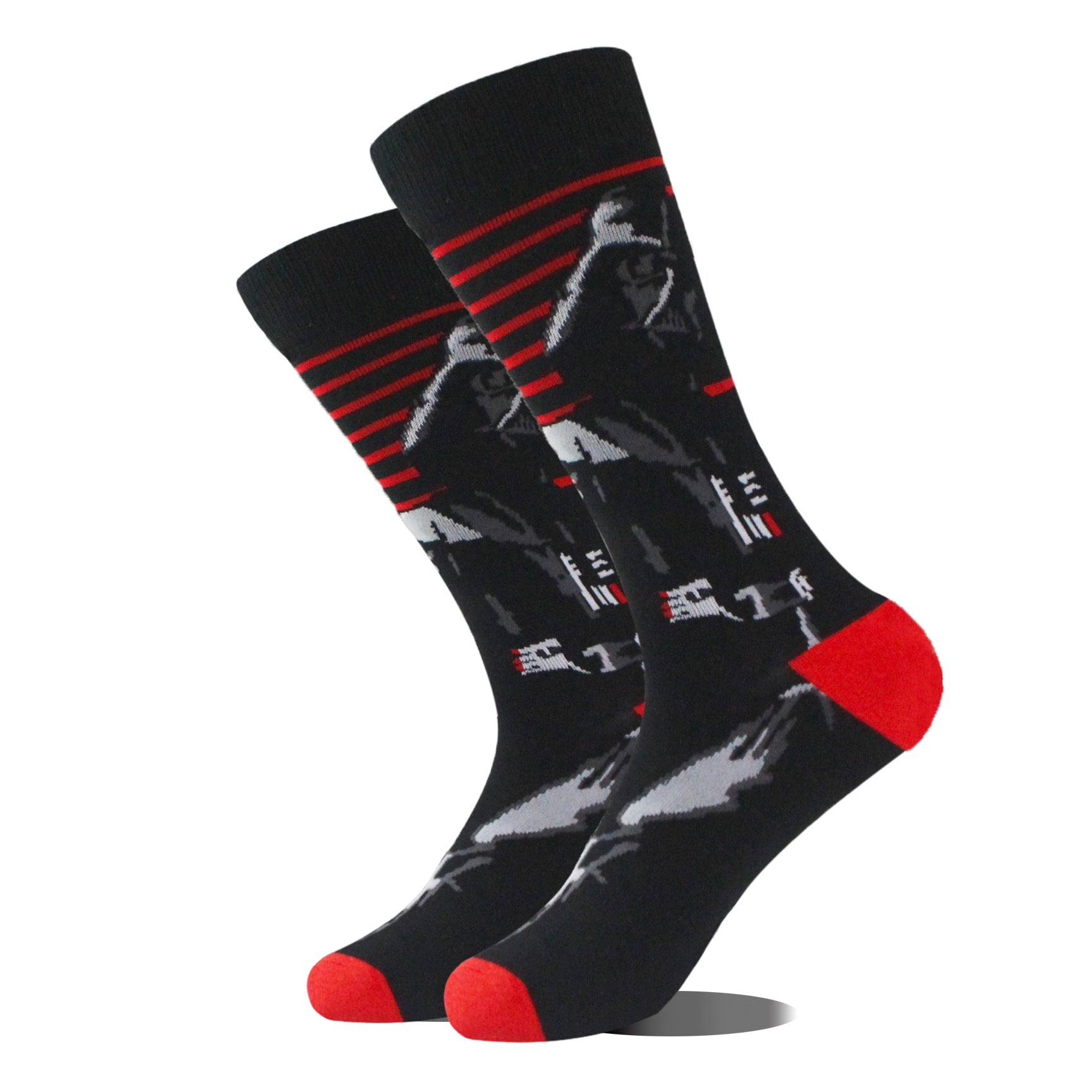 Casual Men's Comic Mid Length Socks