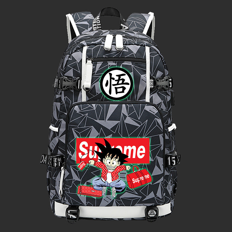 Trendy Anime Luminous Backpack