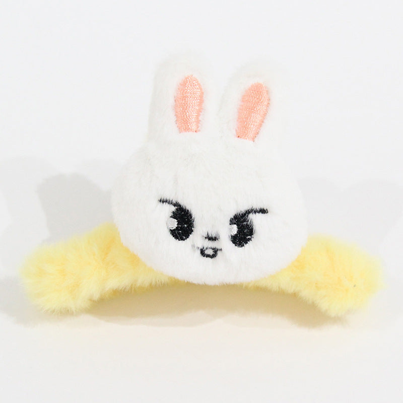 Cartoon KPOP Plush Grab Clip Hairpin